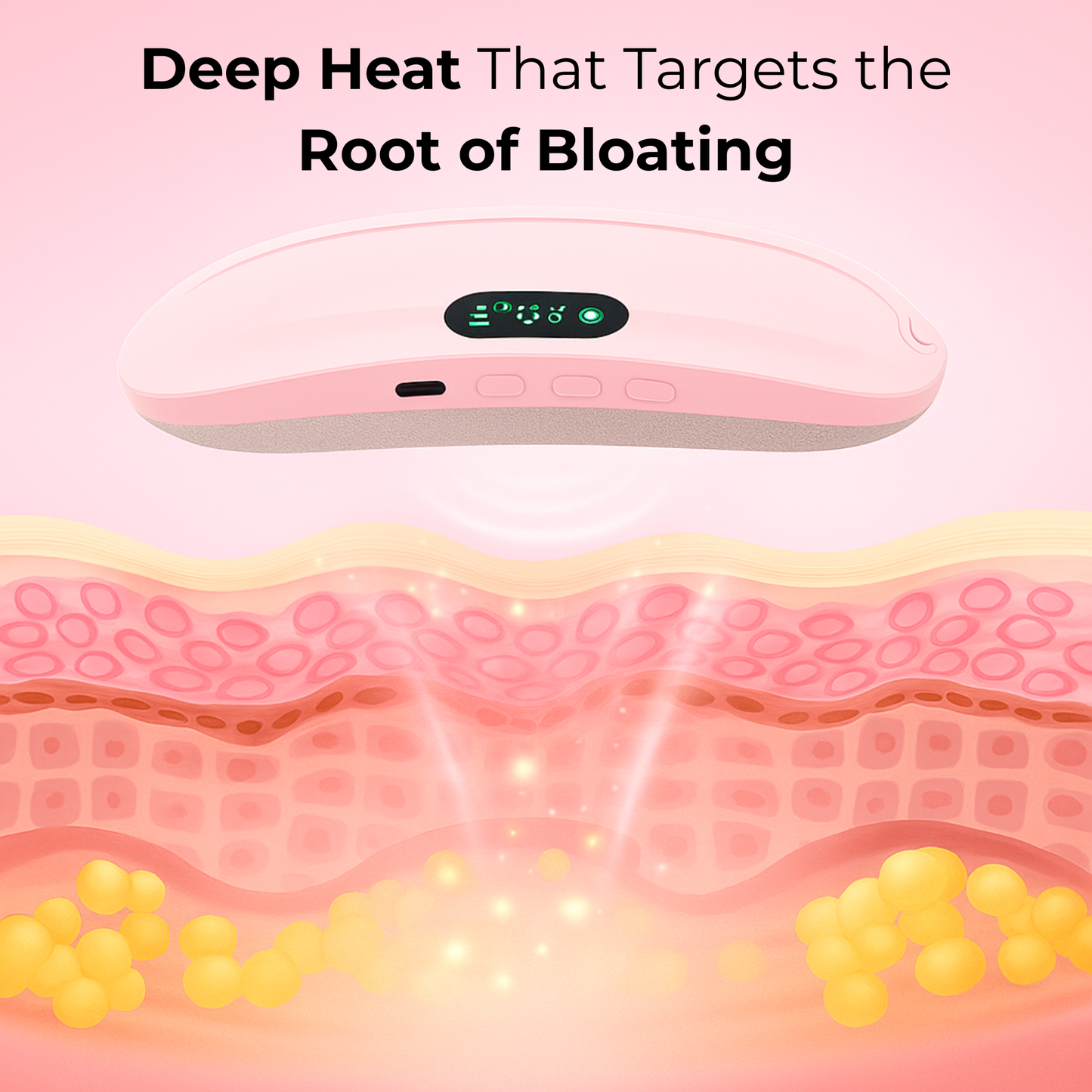 BloatEase – Reduce Bloating With Gentle Electrostimulation.