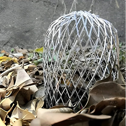 4pcs Metal Aluminum Filter Mesh Gutter Leaf Debris Mud Trap Guards Drain Pipe Cover Downpipe Guttering System Waterproof