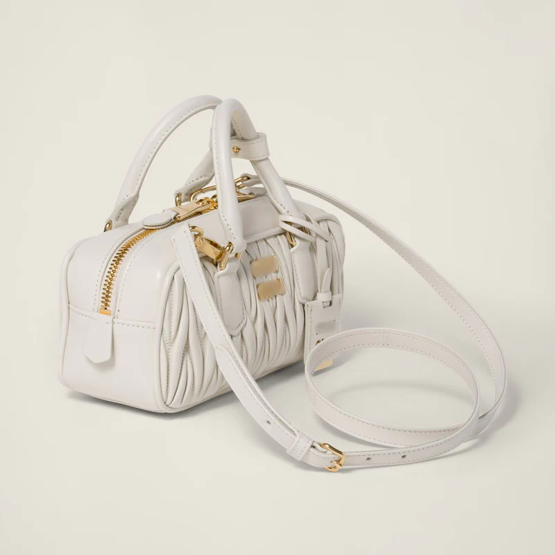 Arcadie Matelassé Nappa Leather Bag